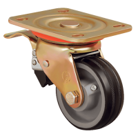 Большегрузное обрезиненное колесо  ED01 VBR 200 F