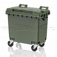 Мусорный контейнер 770 л зеленый