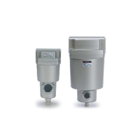 Субмикрофильтр с предфильтром SMC AMH G1 1/2 с автосливом [AMH650-F14-T]