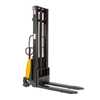 Штабелер с электроподъемом SMART BDA-II 1025 (1 т, высота подъема 2500 мм, 1150x550 мм, 85 Ач)