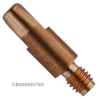 Токосъемный наконечник М6 Euro-Cu/Al (L=25-28 мм), для п/а горелки, под Al проволоку