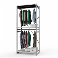 Стеллаж металлический ТСУ Универсал, 2500x1060x500 мм.Штанги: 2шт. Полки: метал. перф. 3 шт.