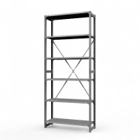 Стеллаж металлический ТСУ Универсал, 3000x760x600 мм. Полки: метал. 6 шт.