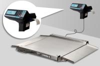 4D-LA.S-15/12-2000-RP (нерж) с печатью этикеток - Платформенные весы | платформенные весы из нержавейки