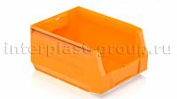 Складской лоток/контейнер для зап. частей, крепежей, оранжевый, 300x225x150 мм