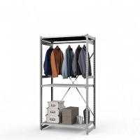 Стеллаж металлический ТСУ Универсал, 2000x1060x500 мм.Штанги: 1шт. Полки: метал. перф. 3 шт.