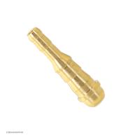 Ниппель универсальный 9/6 мм (под рукав  6,3 мм и 9,0 мм, латунь), ВАРИАНТ