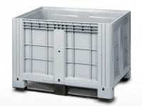 Контейнер iBox сплошной на полозьях, 1200x800x800 мм