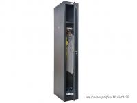 Шкаф для раздевалок ПРАКТИК антивандальный MLH-01-30 дополнительный модуль