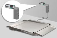 4D-LA.S-10/10-1000-RL (нерж) с печатью этикеток - Платформенные весы | платформенные весы из нержавейки