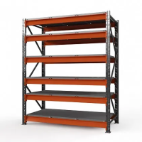 Стеллаж металлический Оптима, 4000x1250x785 мм. Полки: 6 шт. метал.