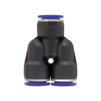 Фитинг соединитель пластиковый Y-образный БелАК 10 мм (PUY10) [БАК.90350]