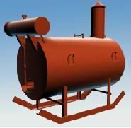 Котел битумоварочный на диз. топливе БК-2