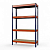 Стеллаж металлический Профи-Т 2500x1845x455 мм. Полки: фанера 4 шт.