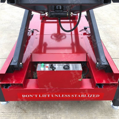 Самоходный ножничный подъемник QZ-030-140 OXLIFT 14000 мм 300 кг