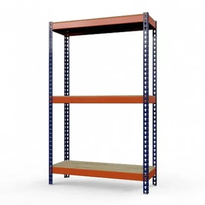 Стеллаж металлический Профи-Т 2000x1845x770 мм. Полки: фанера 3 шт.