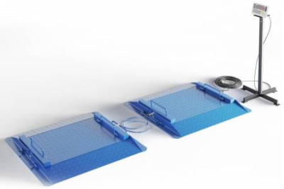 ИСТОК 30-4П/10 (ГосРеестр) - Автомобильные электронные весы переносные поосного взвешивания