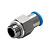 Штуцер цанговый самозапирающийся Festo QSK-G3/8-10 [186301]