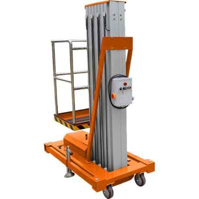 Телескопический подъемник GROST Single Mast 125-9 AC/DC ( Single 0.125-9 (accumulator) )