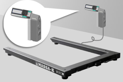 4D-U-1-1000-RL с печатью этикеток - Весы электронные паллетные