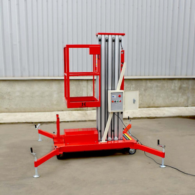 Телескопический одномачтовый подъемник ZX-1-080 OXLIFT 8000 мм 125 кг