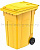 Мусорный контейнер 360 л желтый