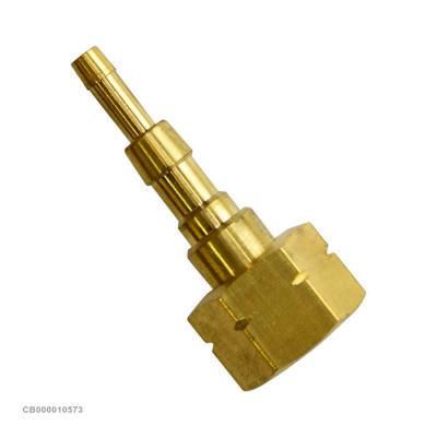 Штуцер со съемной гайкой М22 и пламегасителем (блистер, ф6/9 мм, левая, на ВБ), GasFit