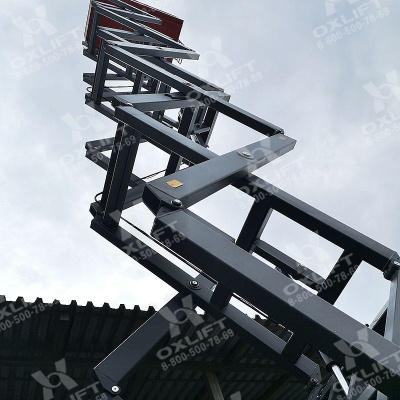 Ножничный подъемник QX-050-140 AC/DC OXLIFT 14000 мм 500 кг